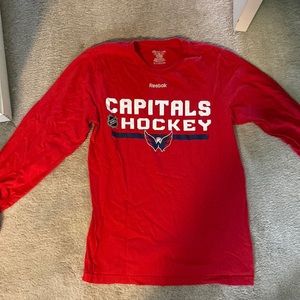 Washington Capitals long sleeve unisex T shirt